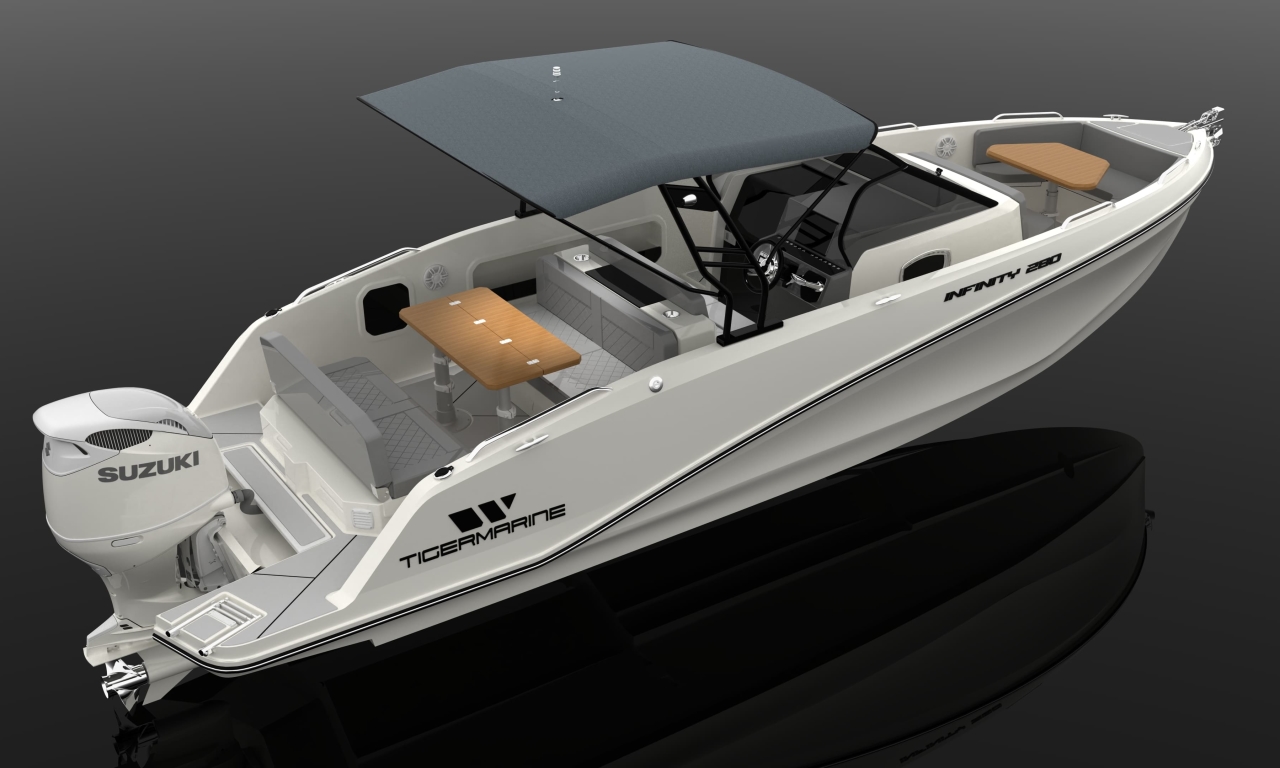 infinity 280 tiger marine